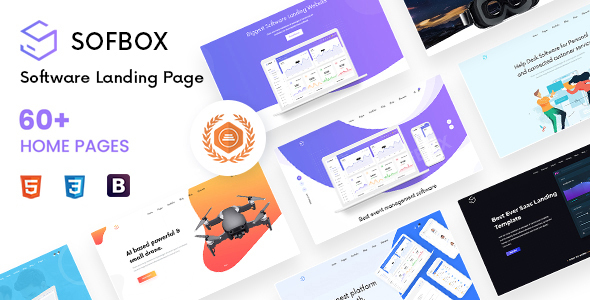 Sofbox - Software Responsive HTML5 Template
