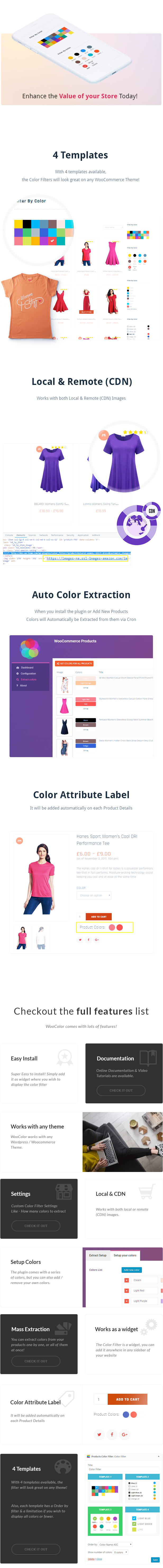 WooCommerce Products Color Filters – WP Plugin - 1
