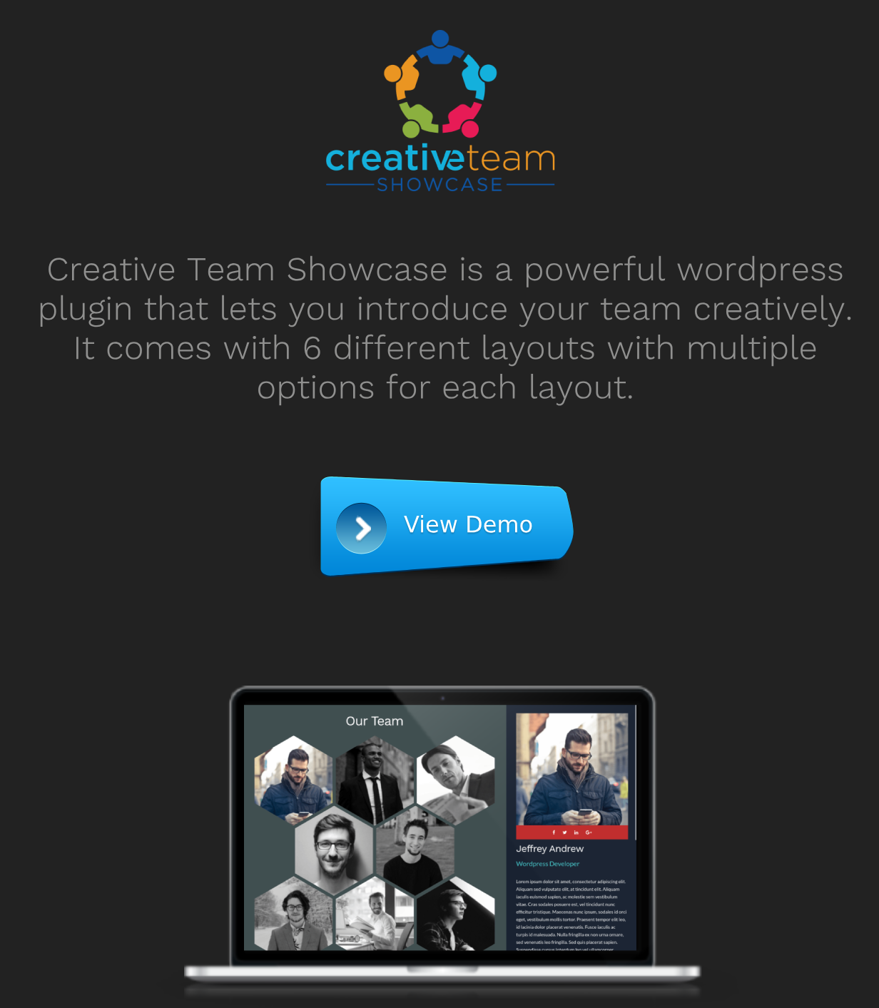 Creative Team Showcase - Team Showcase Plugin for WordPress - 2