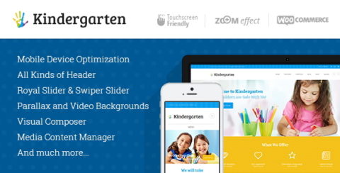 Kindergarten | Day Care & Children School Education WordPress Theme