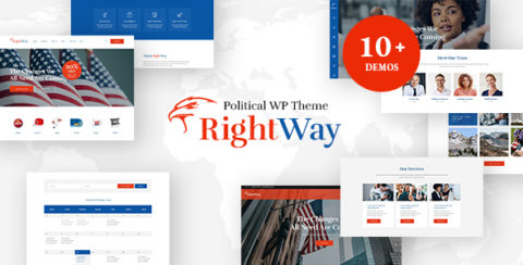 Right Way | Election Campaign and Political Candidate WordPress Theme