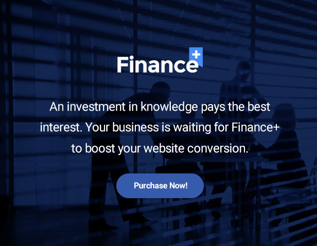 Finance & Finance Business WordPres Theme - Purrchase now
