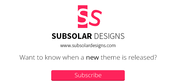Subsolar Designs Subscription