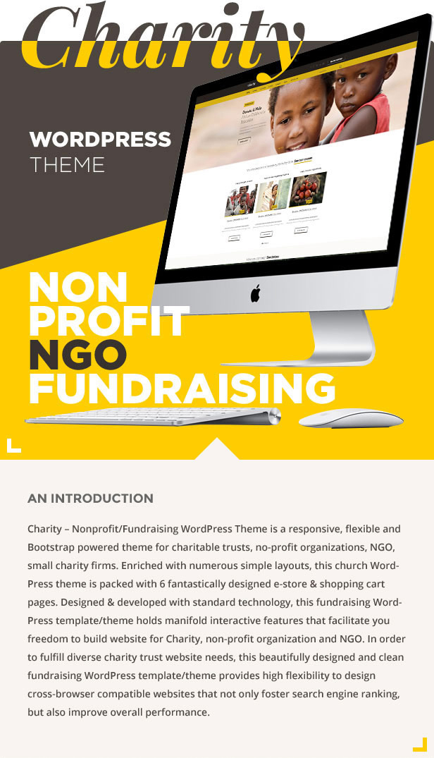 Charity: Nonprofit/NGO/Fundraising WordPress Theme - 2