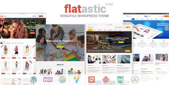 Flatastic - Versatile WordPress Theme