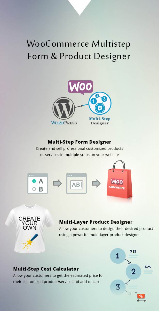 WooCommerce Multistep Form & Product Designer - 1
