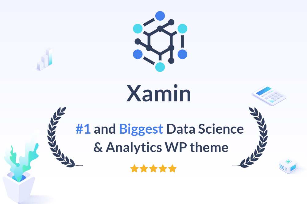 Xamin - Data Science & Analytics SaaS WordPress Theme - 5