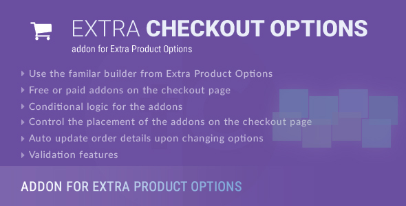 Extra Checkout Options - addon for Extra Product Options plugin