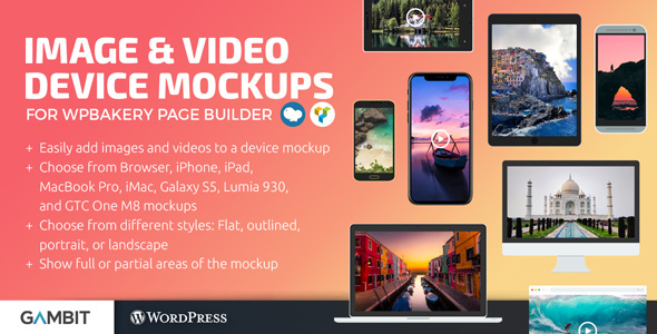 Image & Video Device Mockups Shortcode