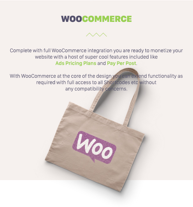 Classify with woocommerce
