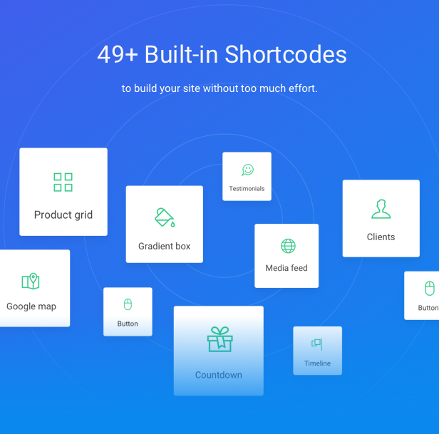 Startup WordPress Theme - Built-in Shortcodes
