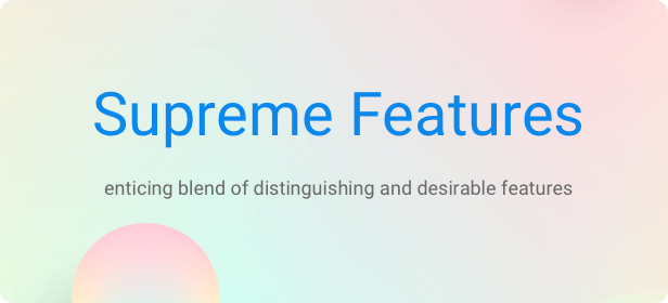 Startup WordPress Theme - Supreme Features