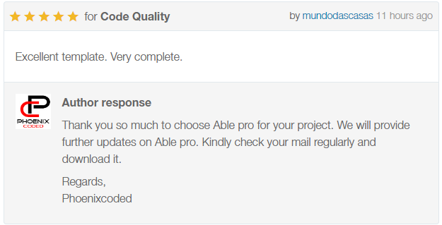 Review for Able pro 7.0 Responsive Bootstrap 4 Admin Template
