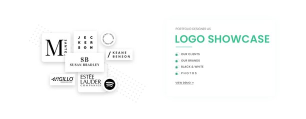 Portfolio Designer as Logo Showcase