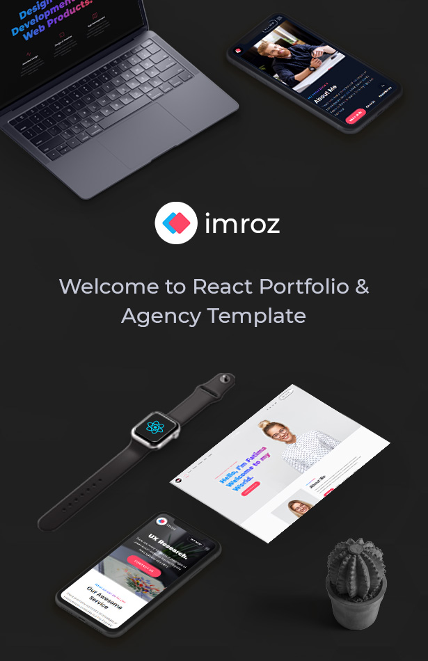 Imroz - React Agency & Portfolio Template - 9