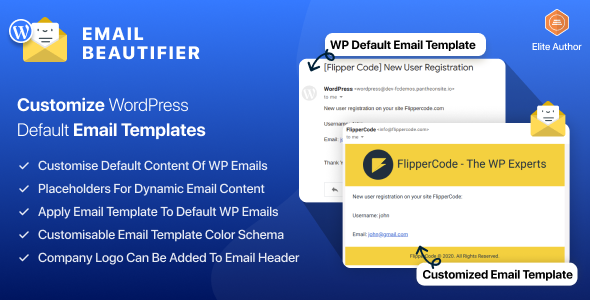 Customize Default Emails for WordPress