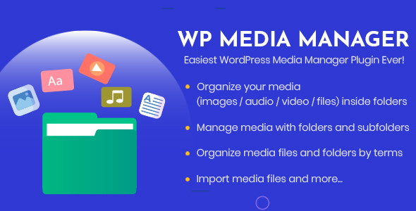 WP Media Manager - The Easiest WordPress Media Manager Plugin