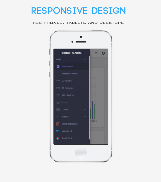 Fortress React Fully Responsive