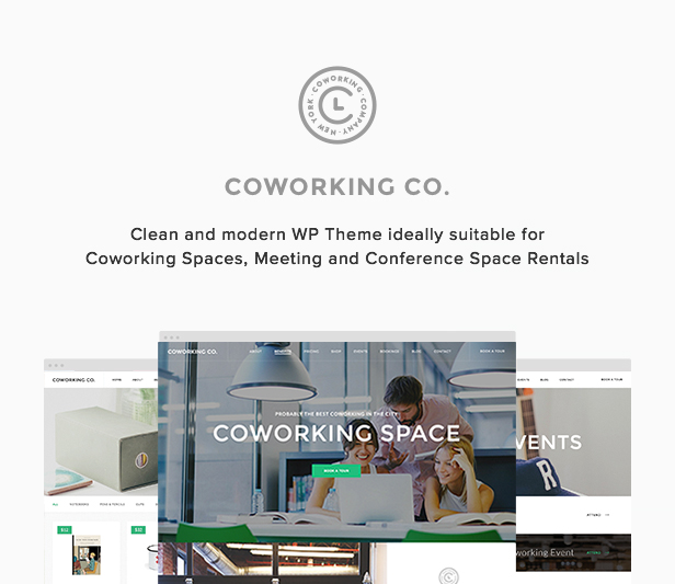 Coworking Co. - Creative Space WordPress Theme - 3