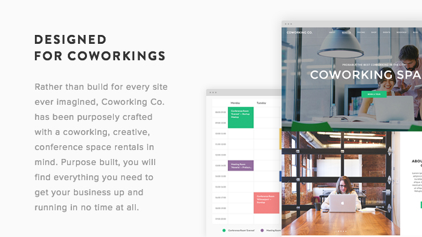Coworking Co. - Creative Space WordPress Theme - 6