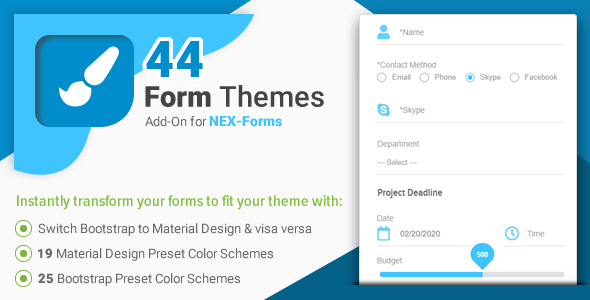 Form Themes for NEX-Forms - CodeCanyon Item for Sale