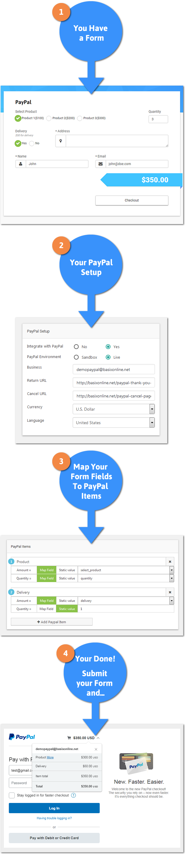 WordPress Form Builder - PDF Creator Features