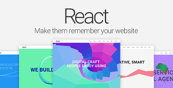 React — Material Design Multipurpose Template