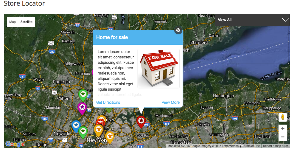 WooCommerce Maps Store Locator