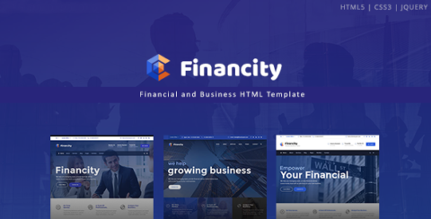 Financity - Business / Financial / Finance HTML Template