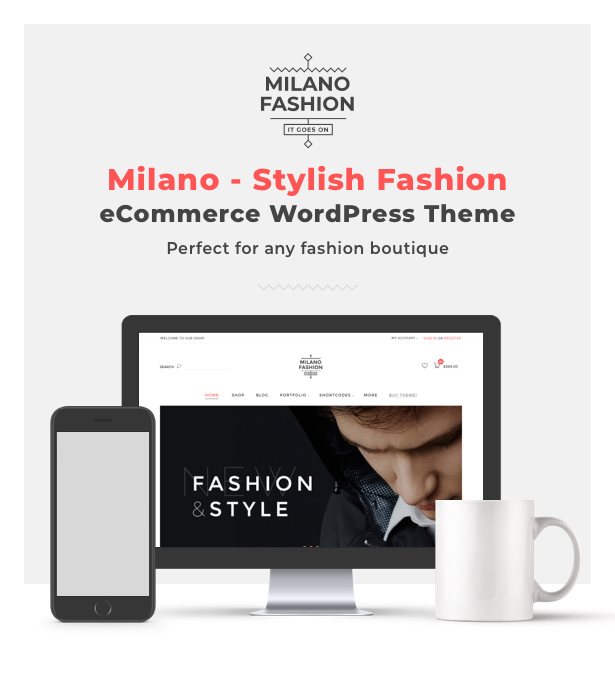 Milano - Awesome Fashion Responsive WooCommerce Theme