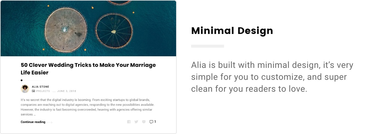 Alia - Minimal Personal Blog - 7
