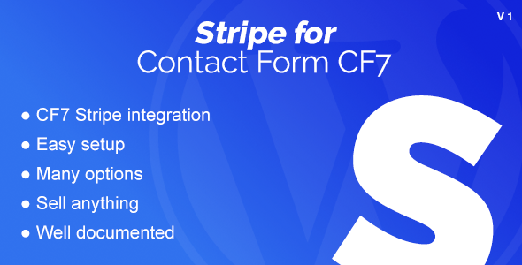 Stripe Integration for Contact Form CF7