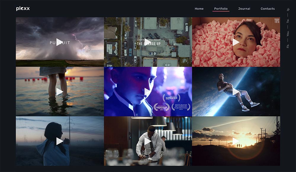 Plexx - Portfolio and Video Gallery for Agency and Studio - 2