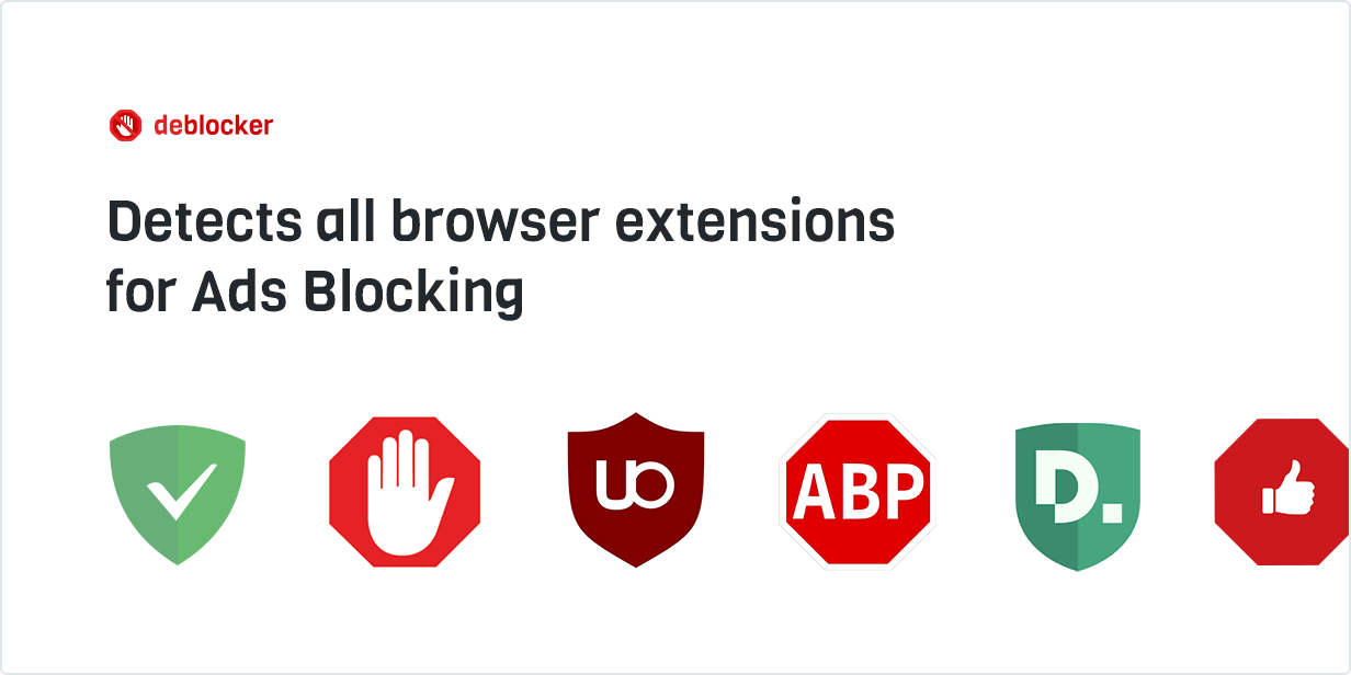 Detects all browser extensions for Ads Blocking