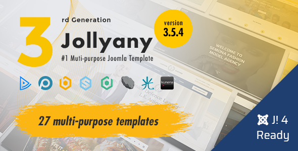 Jollyany | Multi-Purpose Joomla 4 Template