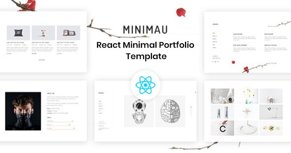 Minimau - React Portfolio Template