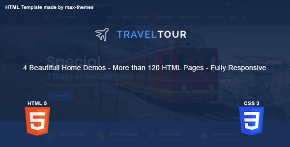 Travel Tour - HTML Template