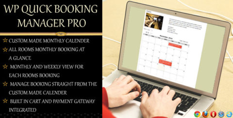 WP Quick Booking  Manager Pro