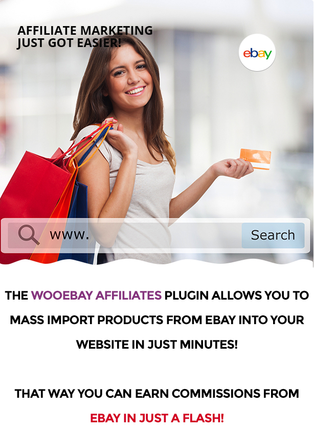WooCommerce eBay Affiliates - WordPress Plugin - 1