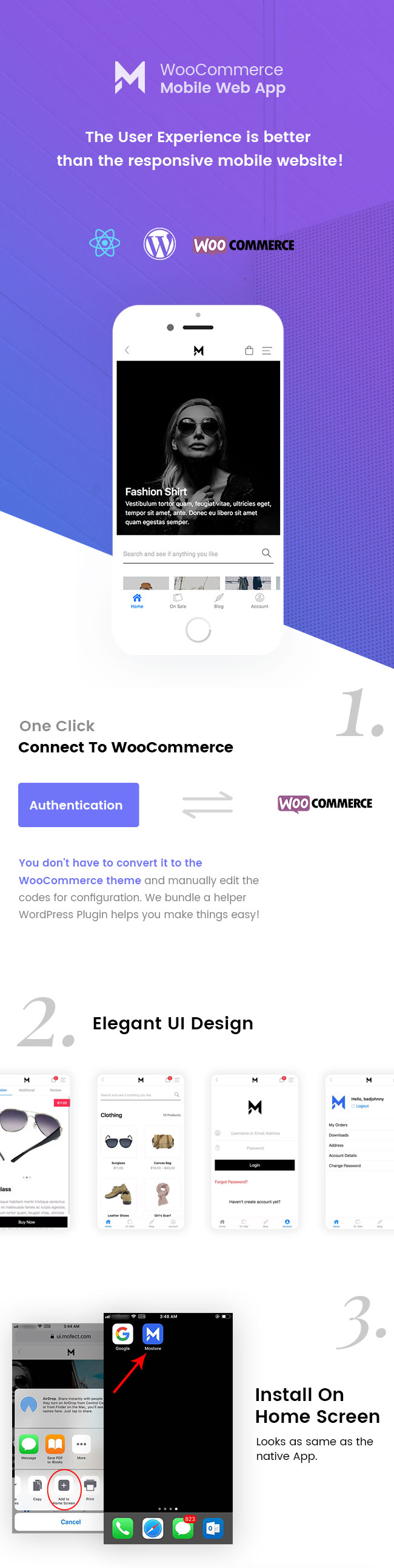 Mostore - WooCommerce Mobile Progressive Web App - 2