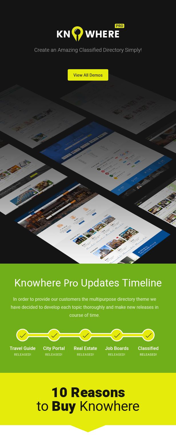 Knowhere Pro - Multipurpose Classified Directory WordPress Theme - 11