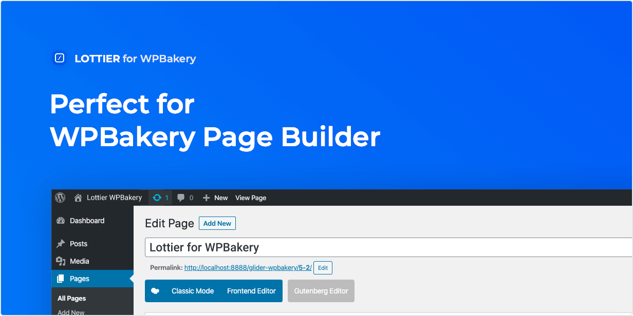 Perfect for WPBakery Page Builder