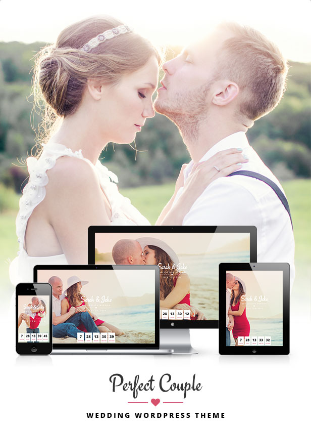 Perfect Couple - Wedding WordPress Theme - 1