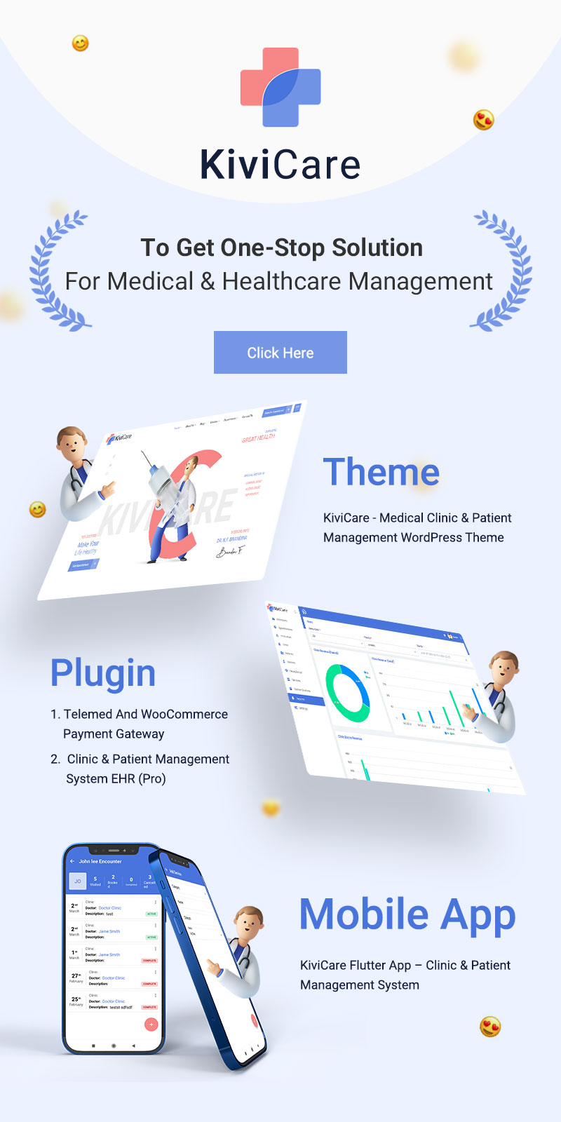 Kivicare Pro - Clinic & Patient Management System EHR (Add-on) - 6