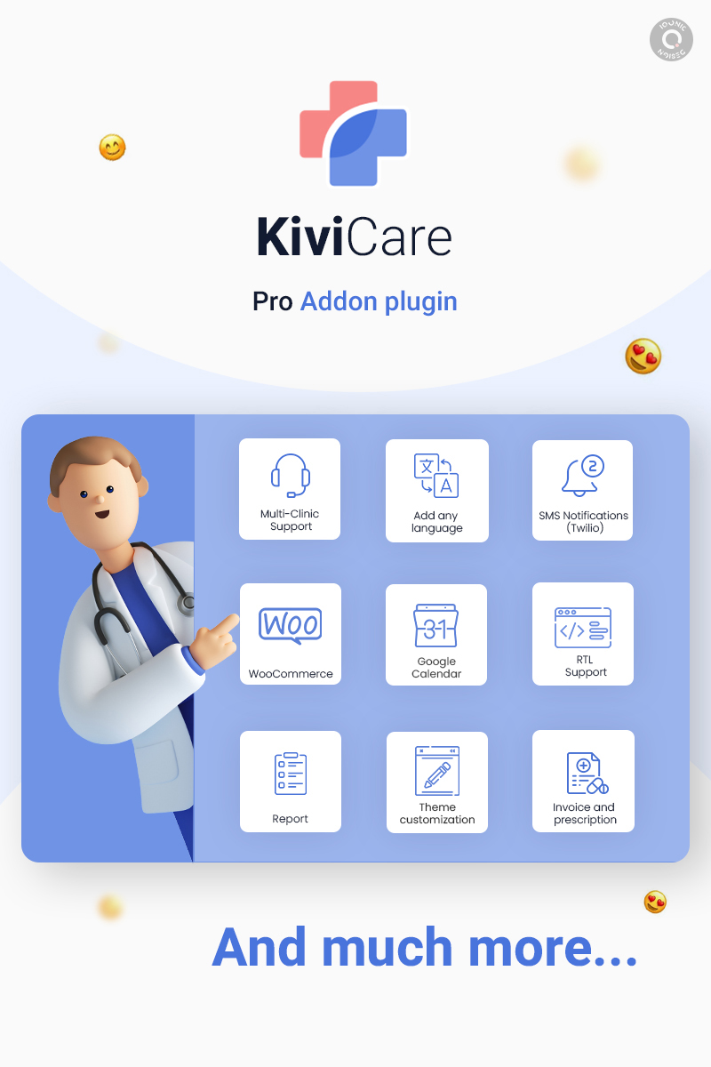 Kivicare Pro - Clinic & Patient Management System EHR (Add-on) - 7