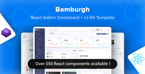 Bamburgh - React Bootstrap Admin Dashboard & UI Kit Template