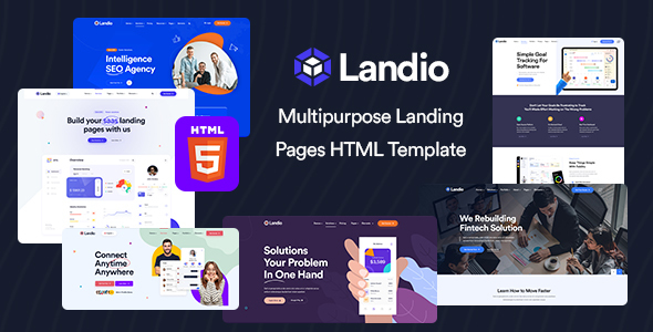 Landio - Multipurpose Landing Page HTML Template