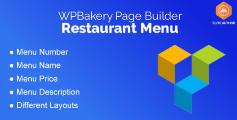 Restaurant Menu for WPBakery Page Builder