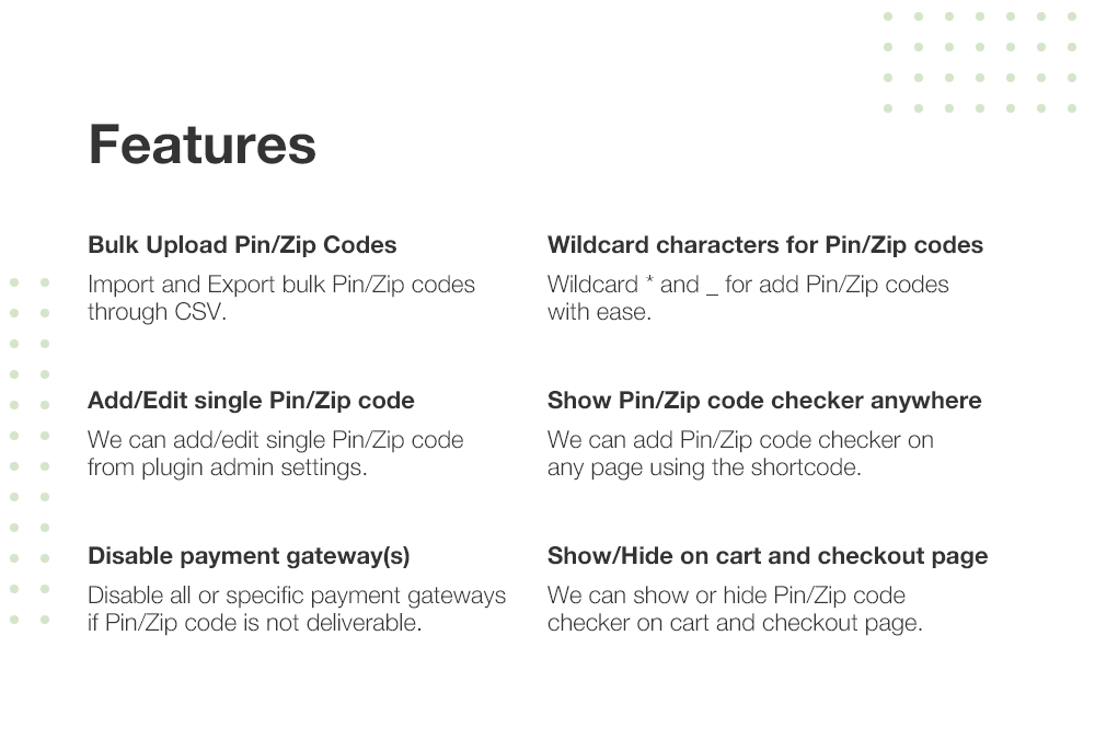 WooCommerce Pincode/ Zipcode Checker - 4