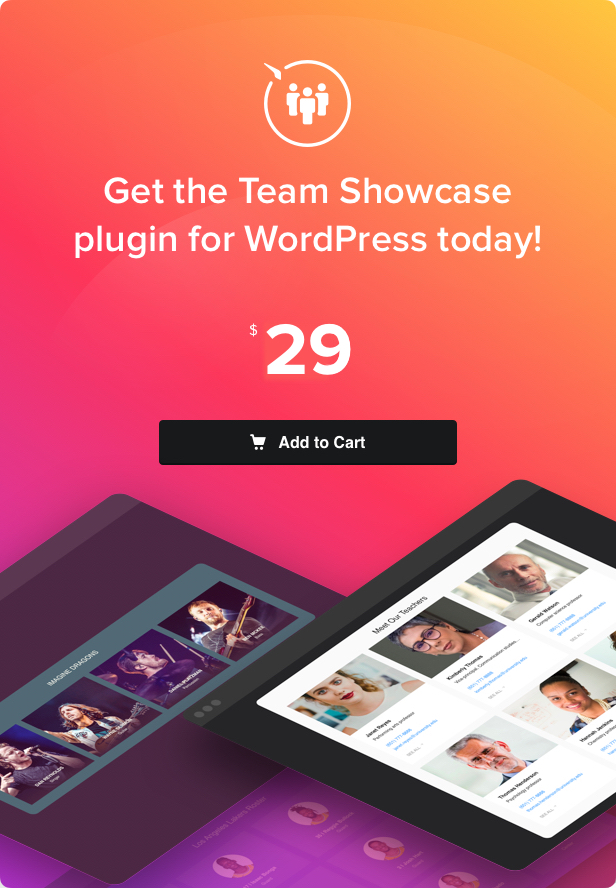 Team Showcase - WordPress plugin - 4